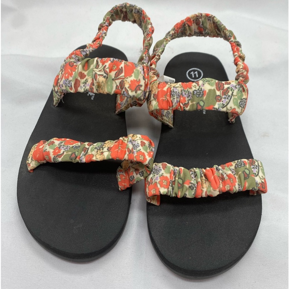 Cat & Jack Open Toe Floral Sandals